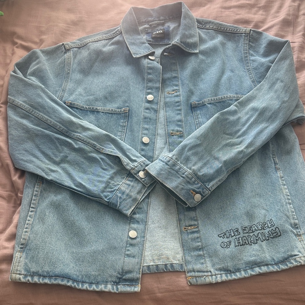 Zara Blue Jean Jacket